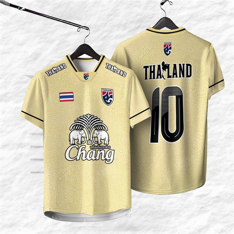 Thai Silk Blouse - Thailand Number 10 Jersey T-shirt For