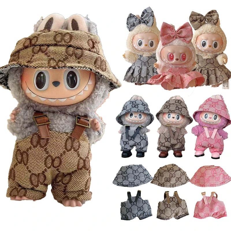 Ethnic Fashion Clothing - For Labubu Doll Luxury Clothes Retro