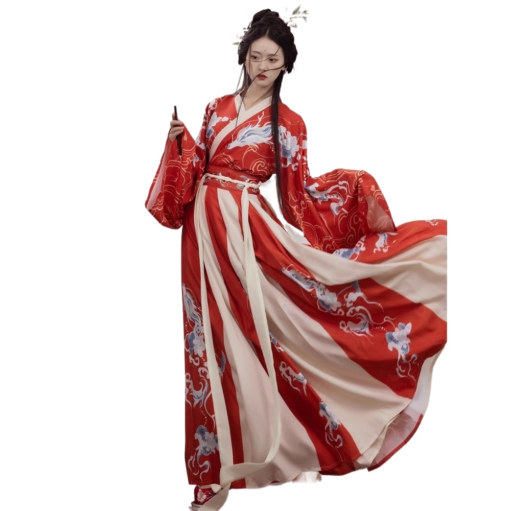 Ethnic Fashion Show - Traditional Chinese Clothing Hanfu Women Fairy