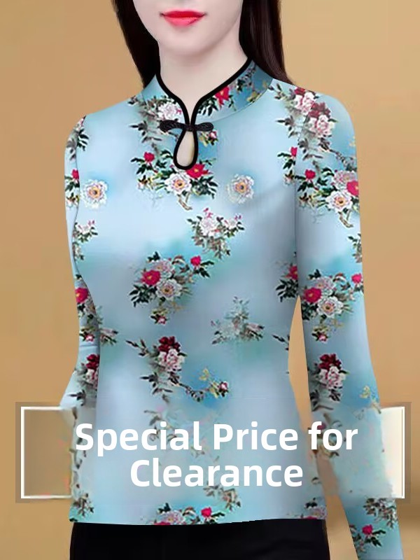 Ethnic Fashion Wear - Fashionable Printed Base Shirt Women's Slim