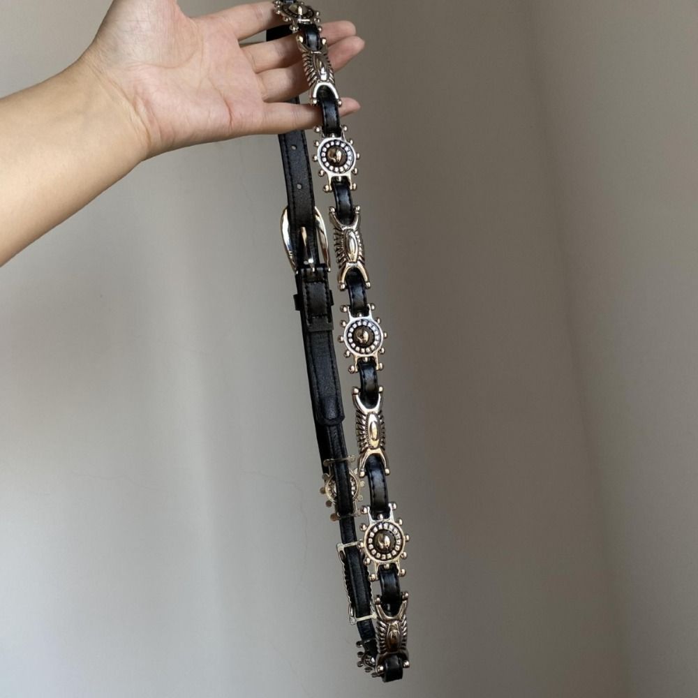 Fashion Y2K Metal Carved Belts - Y2K Ethnic Fashion ulasan dan harga