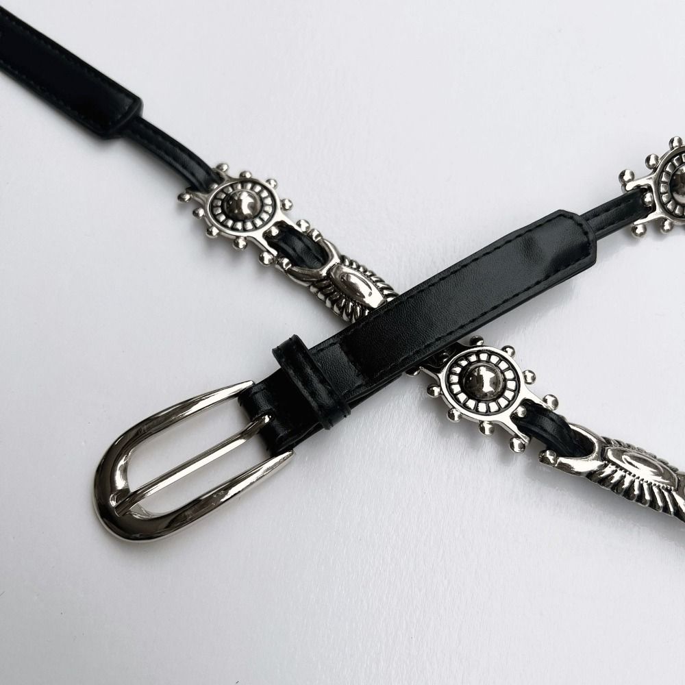 Fashion Y2K Metal Carved Belts - Y2K Ethnic Fashion ulasan dan harga
