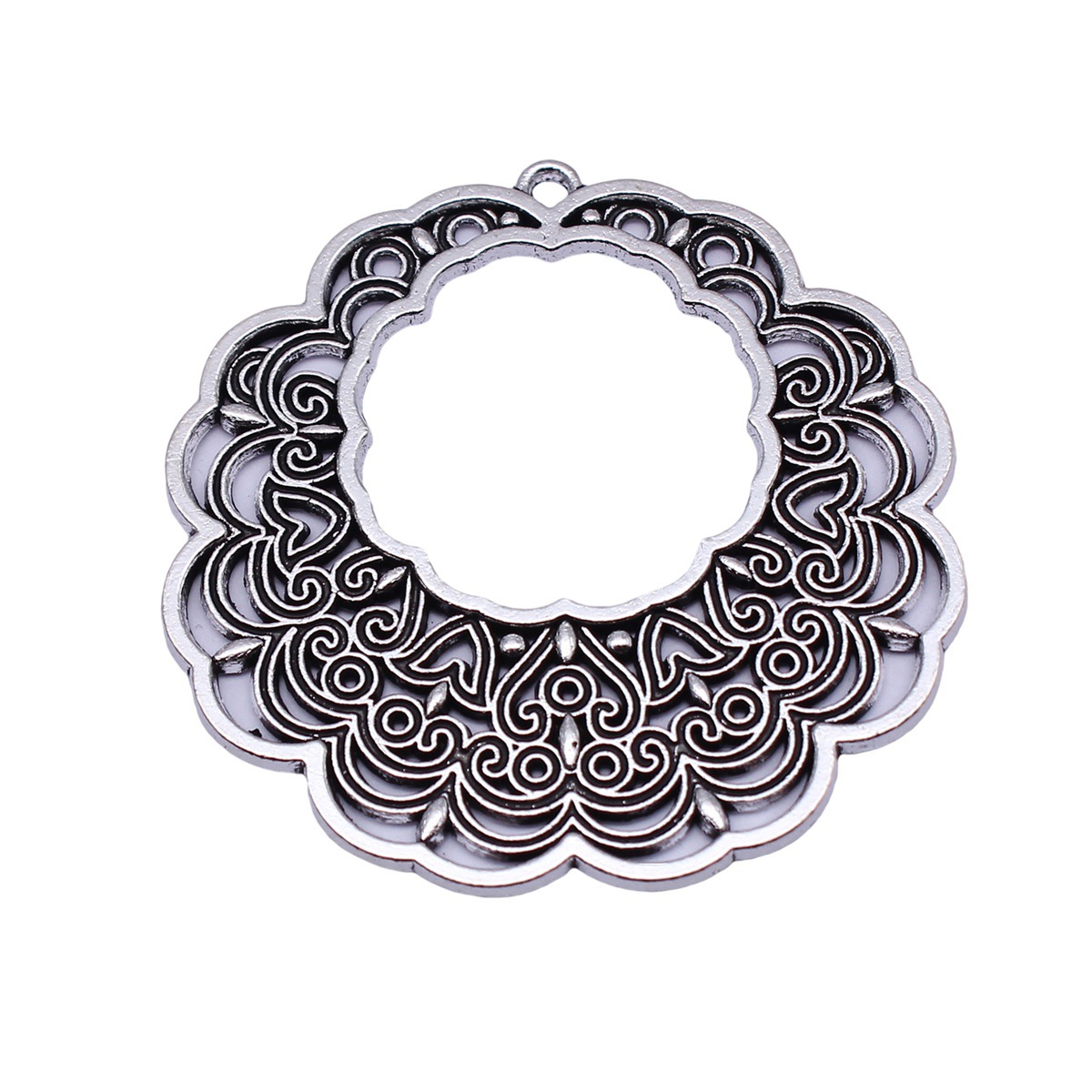 Boho Ethnic Mandala Pendant Fl - Ethnic Modern Fashion ulasan dan harga