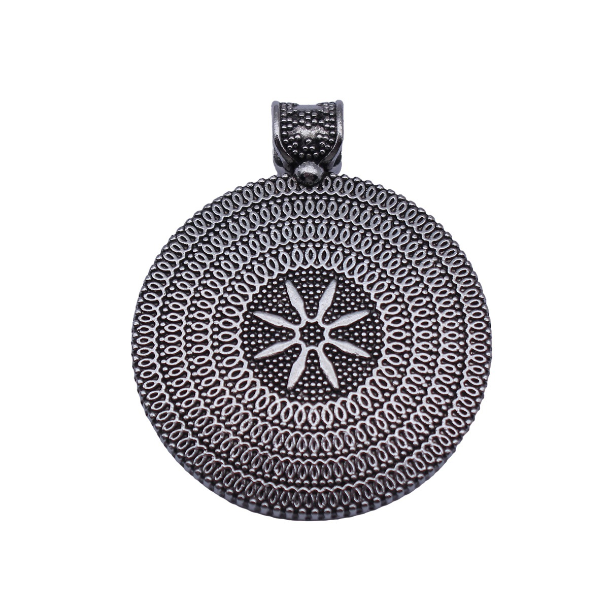 Boho Ethnic Mandala Pendant Fl - Ethnic Modern Fashion ulasan dan harga