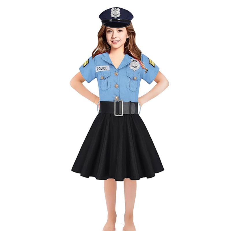 Halloween Children's Police Su - Ethnic Fashion Wear ulasan dan harga