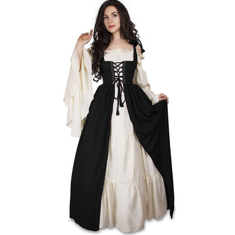 Renaissance Medieval Dress Bel - Ethnic Fashion Clothing ulasan dan harga