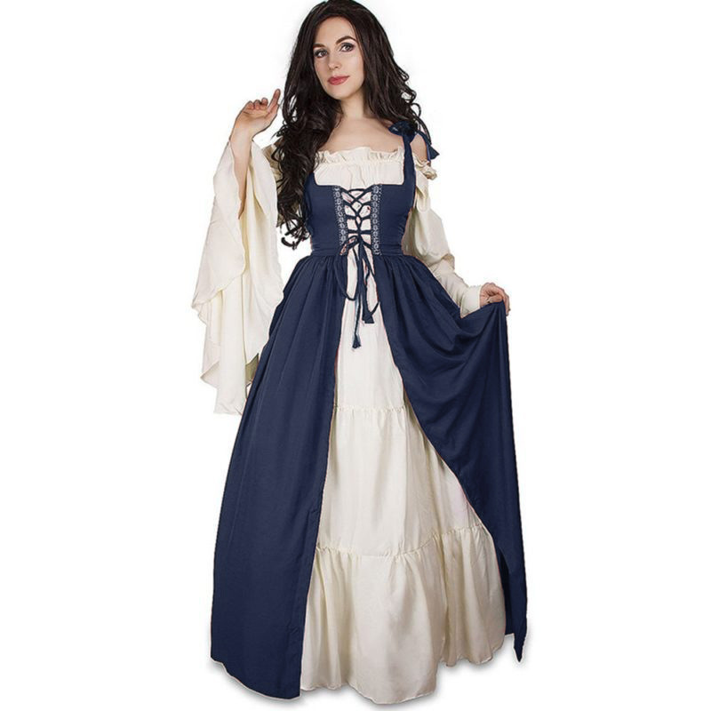 Renaissance Medieval Dress Bel - Ethnic Fashion Clothing ulasan dan harga