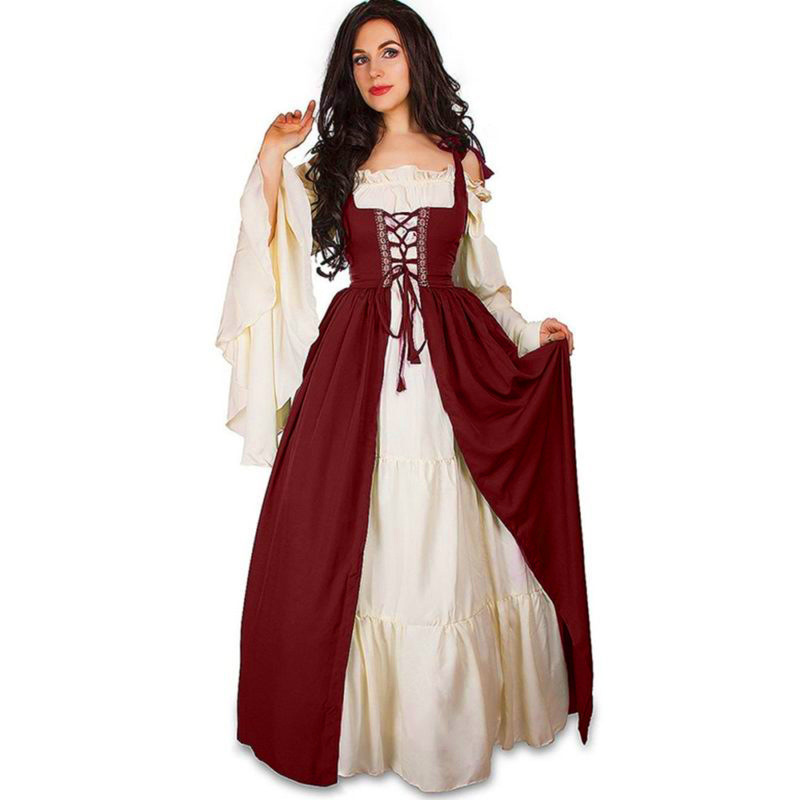 Renaissance Medieval Dress Bel - Ethnic Fashion Clothing ulasan dan harga