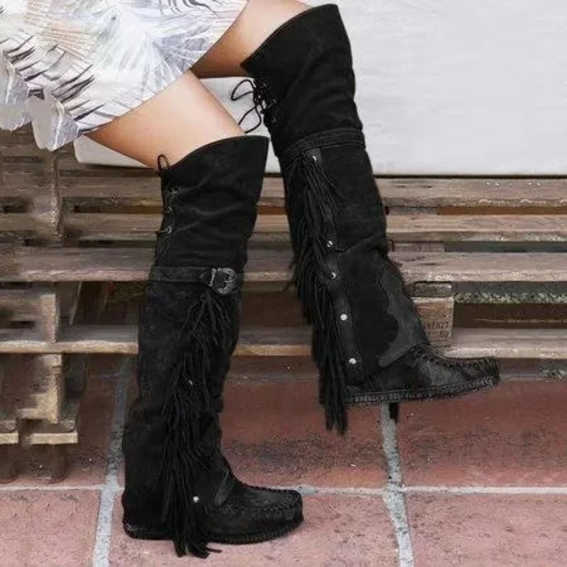 Fashion Bohemia Knee-length Wo - Ethnic Fashion For Women ulasan dan harga