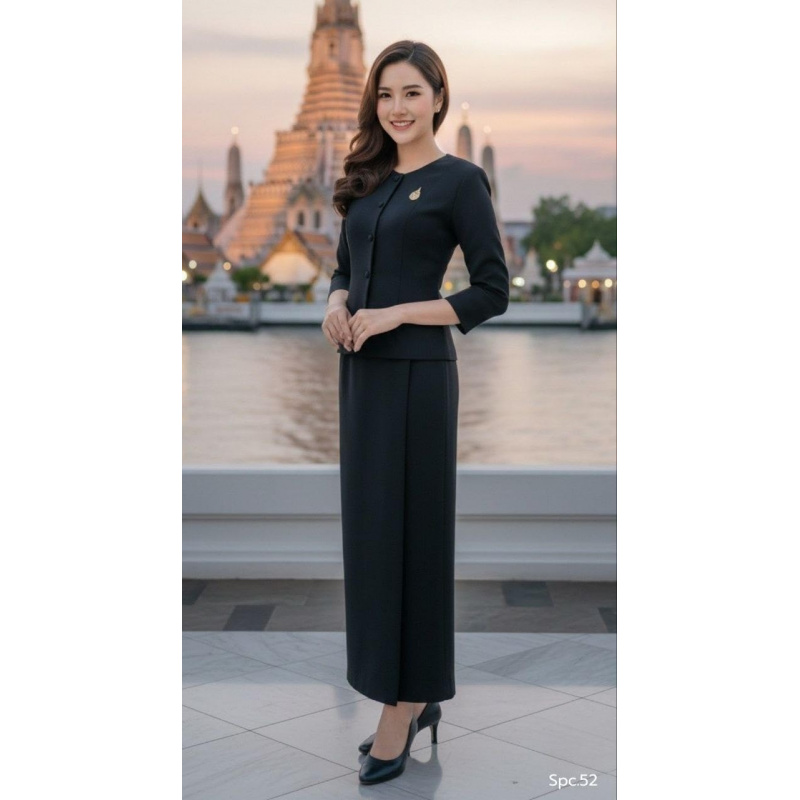 Traditional Thai Ruean Ton Lon - Thai Silk Blouse ulasan dan harga