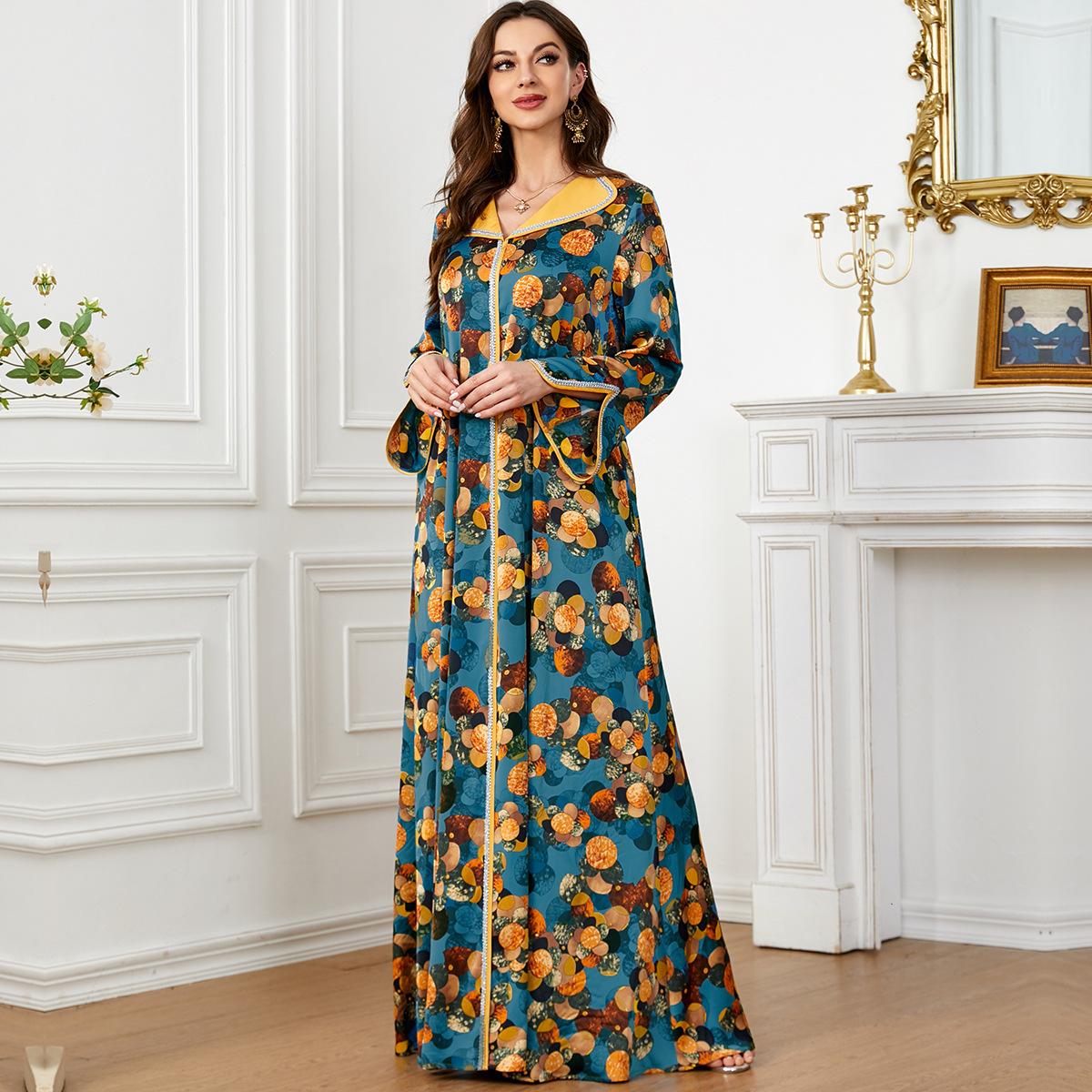 Fashionable Printed Dress for  - Ethnic Fashion Clothing ulasan dan harga