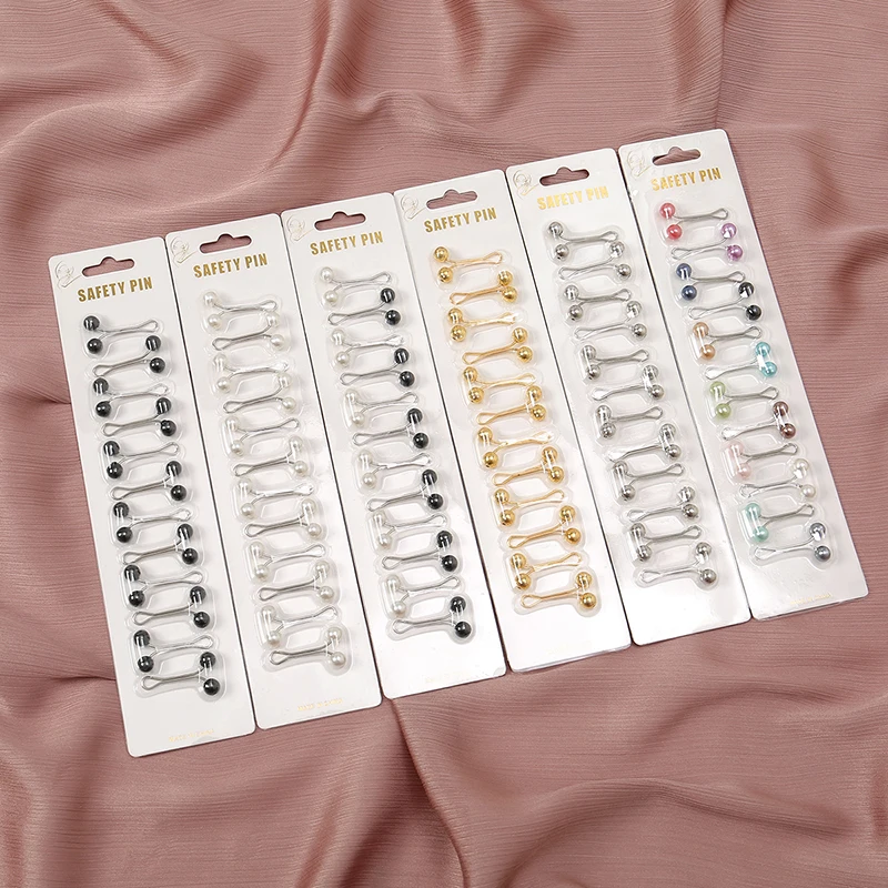 12pcs/Bag Muslim Hijab Pins Sc - Ethnic Modern Fashion ulasan dan harga
