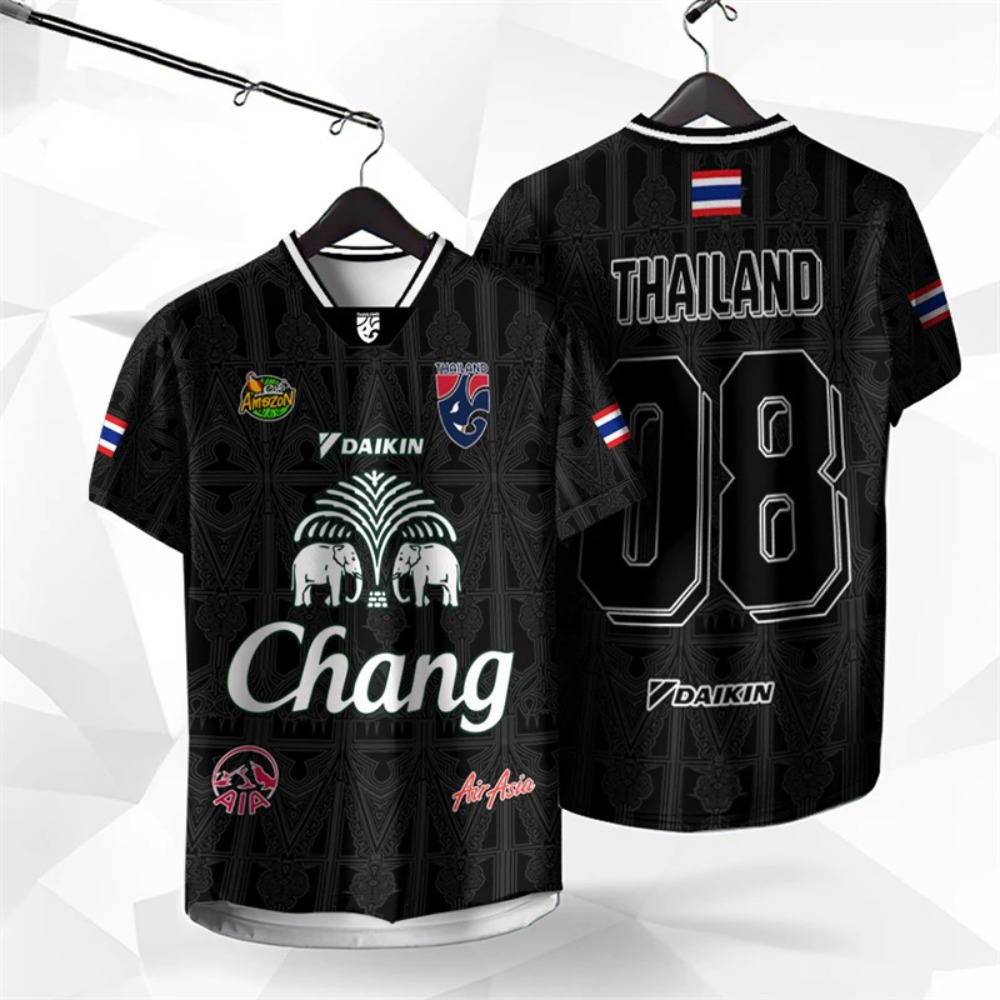 3D Print Thailand Elephant Spo - Thai Silk Blouse ulasan dan harga