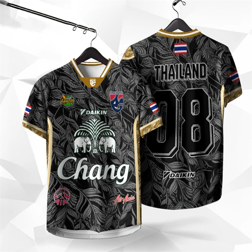 3D Print Thailand Elephant Spo - Thai Silk Blouse ulasan dan harga