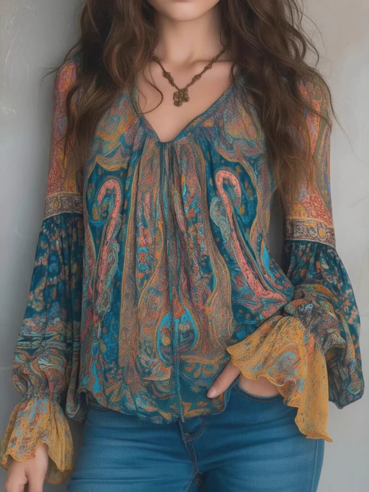 Ethnic Women Vintage Bohemian  - Ethnic Fashion Clothing ulasan dan harga