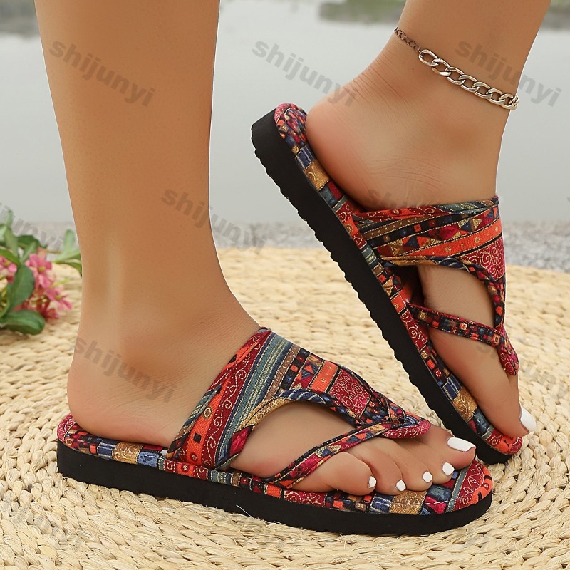 Large Size Women's Sandales 20 - Ethnic Modern Fashion ulasan dan harga