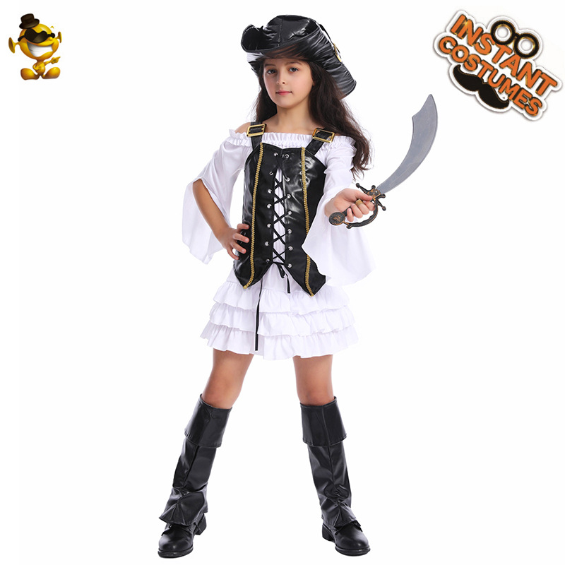 Halloween Girl Pirate Party Pe - Ethnic Fashion Show ulasan dan harga