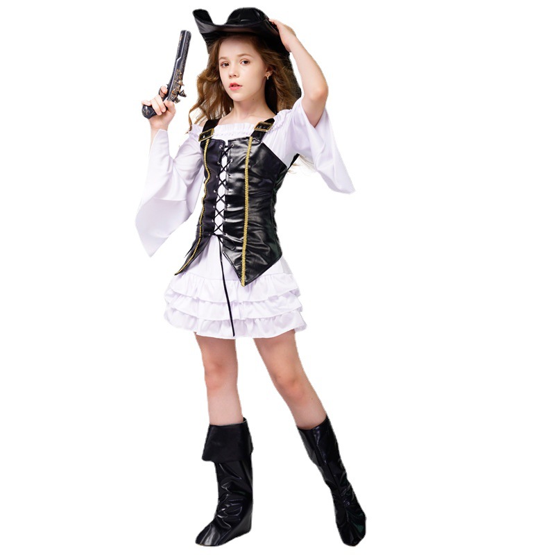 Halloween Girl Pirate Party Pe - Ethnic Fashion Show ulasan dan harga