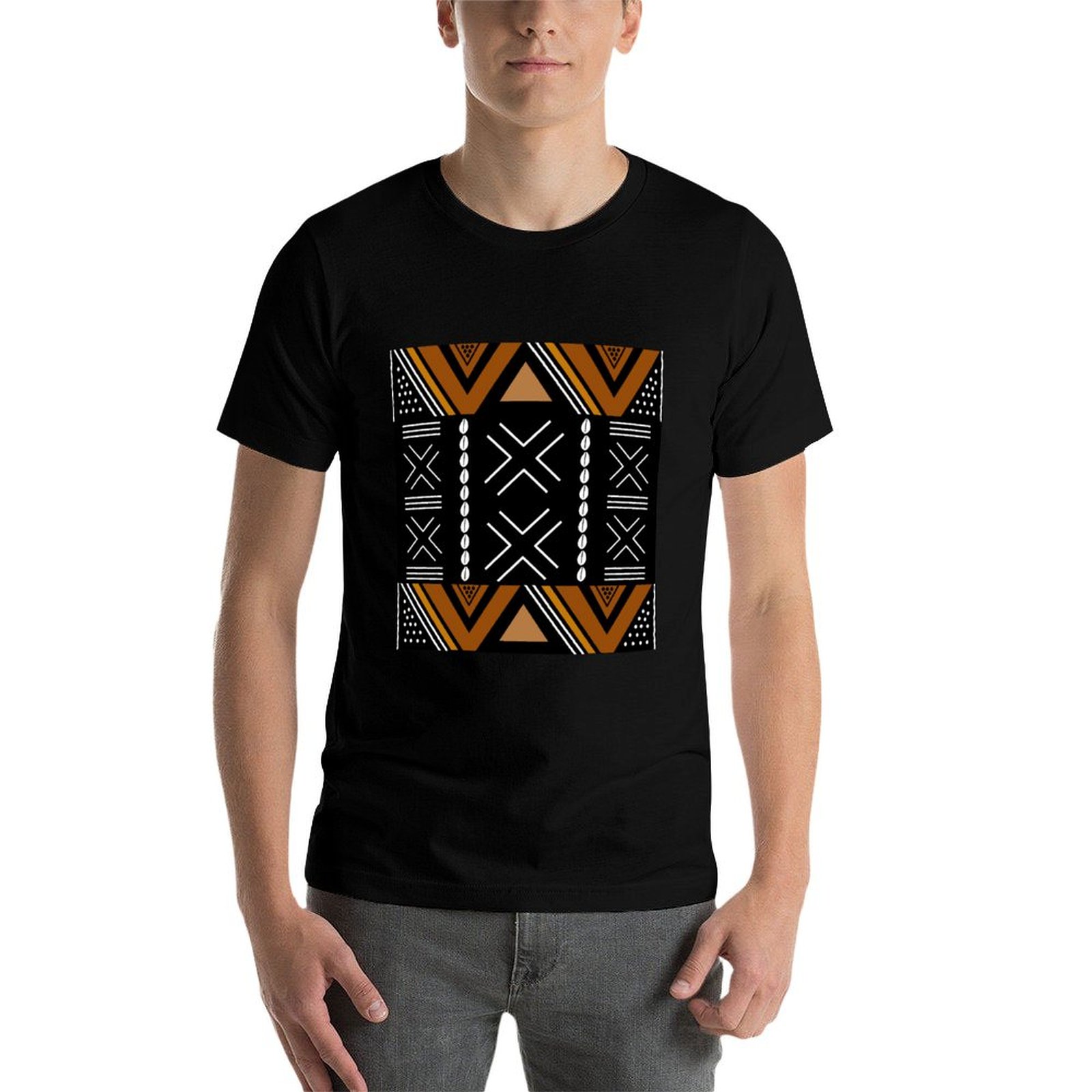 African Mud Cloth Bogolan Desi - Mudcloth Print Top ulasan dan harga