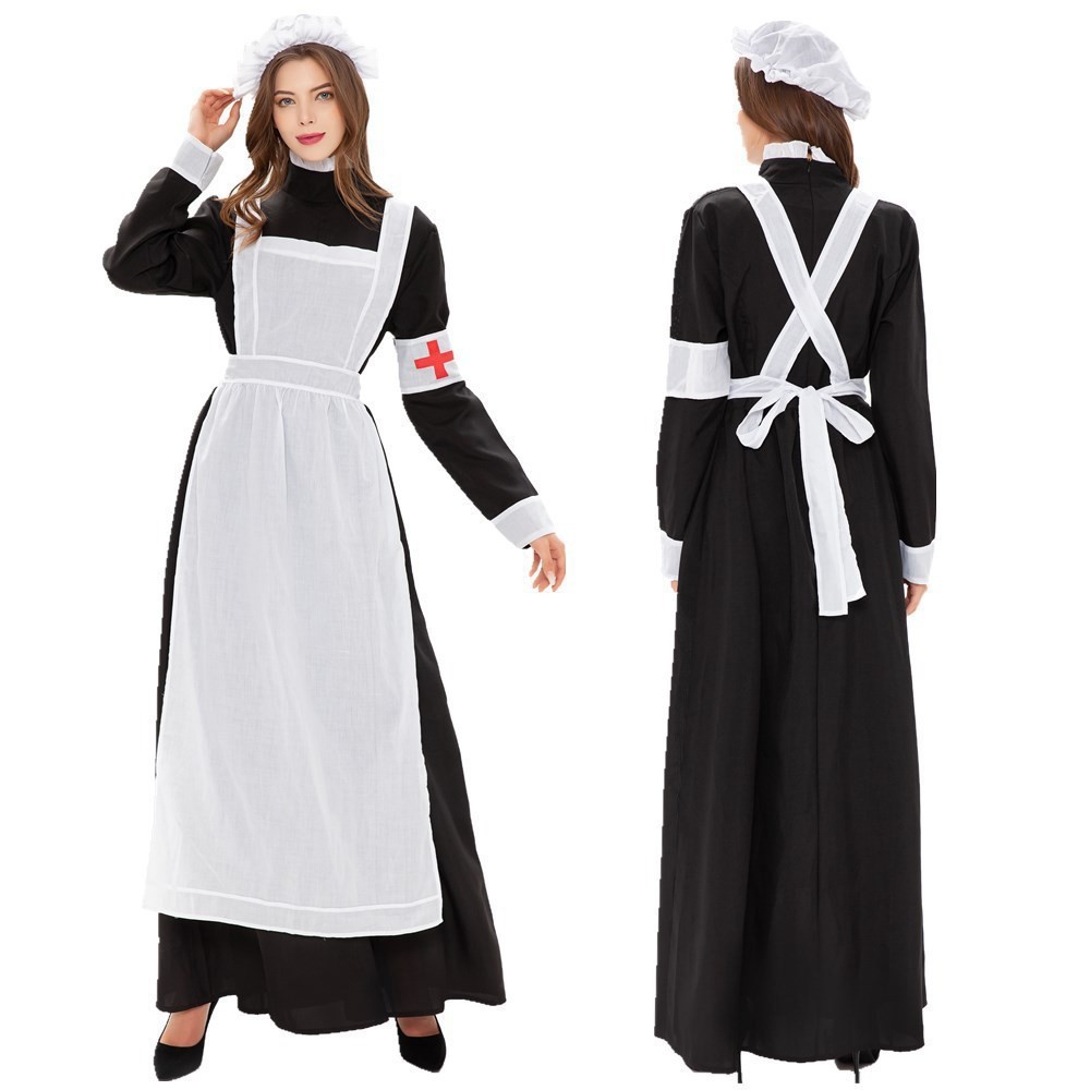 Halloween Cosplay Red Cross Pa - Ethnic Fashion Show ulasan dan harga