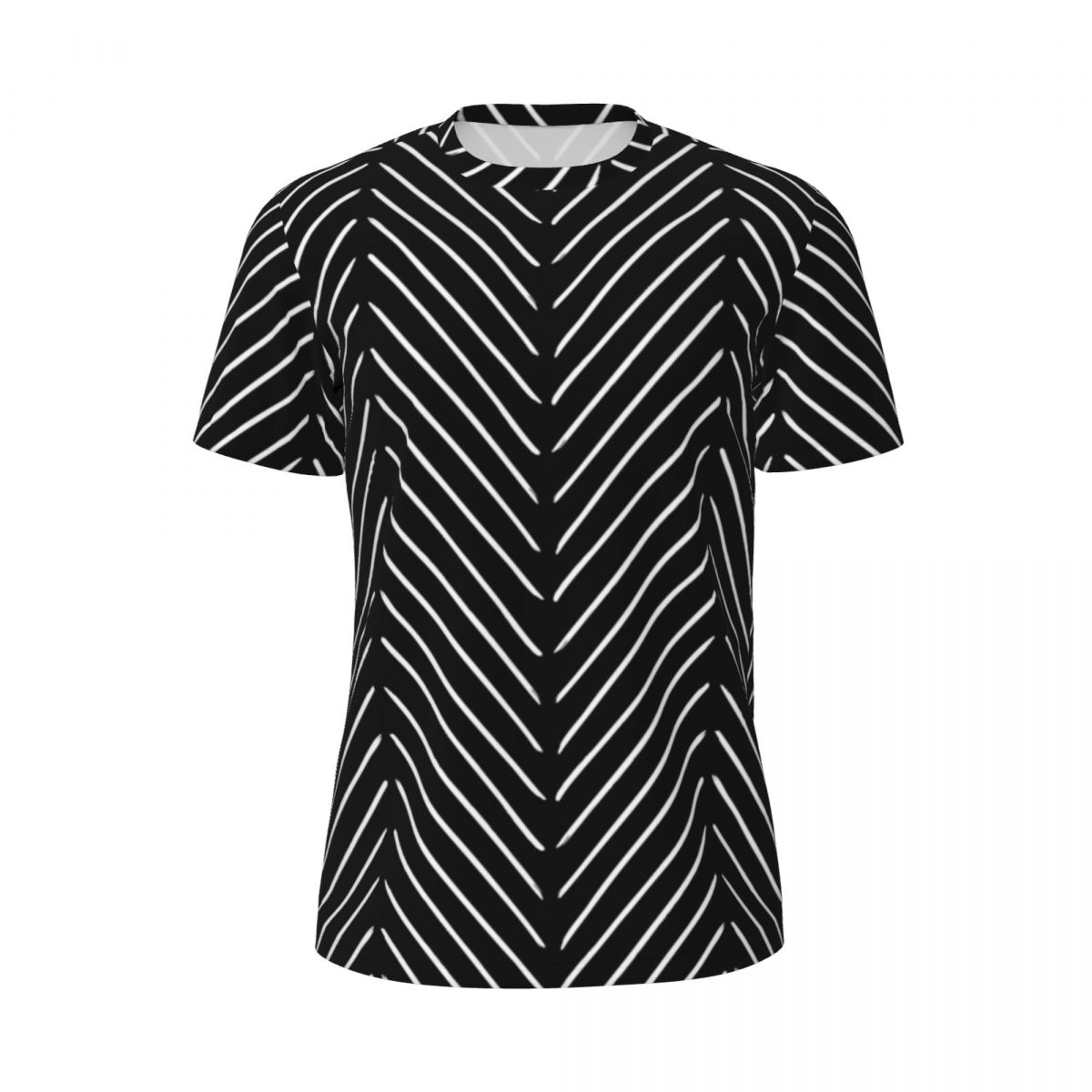 Sportswear T-Shirt Male Retro  - Mudcloth Print Top ulasan dan harga