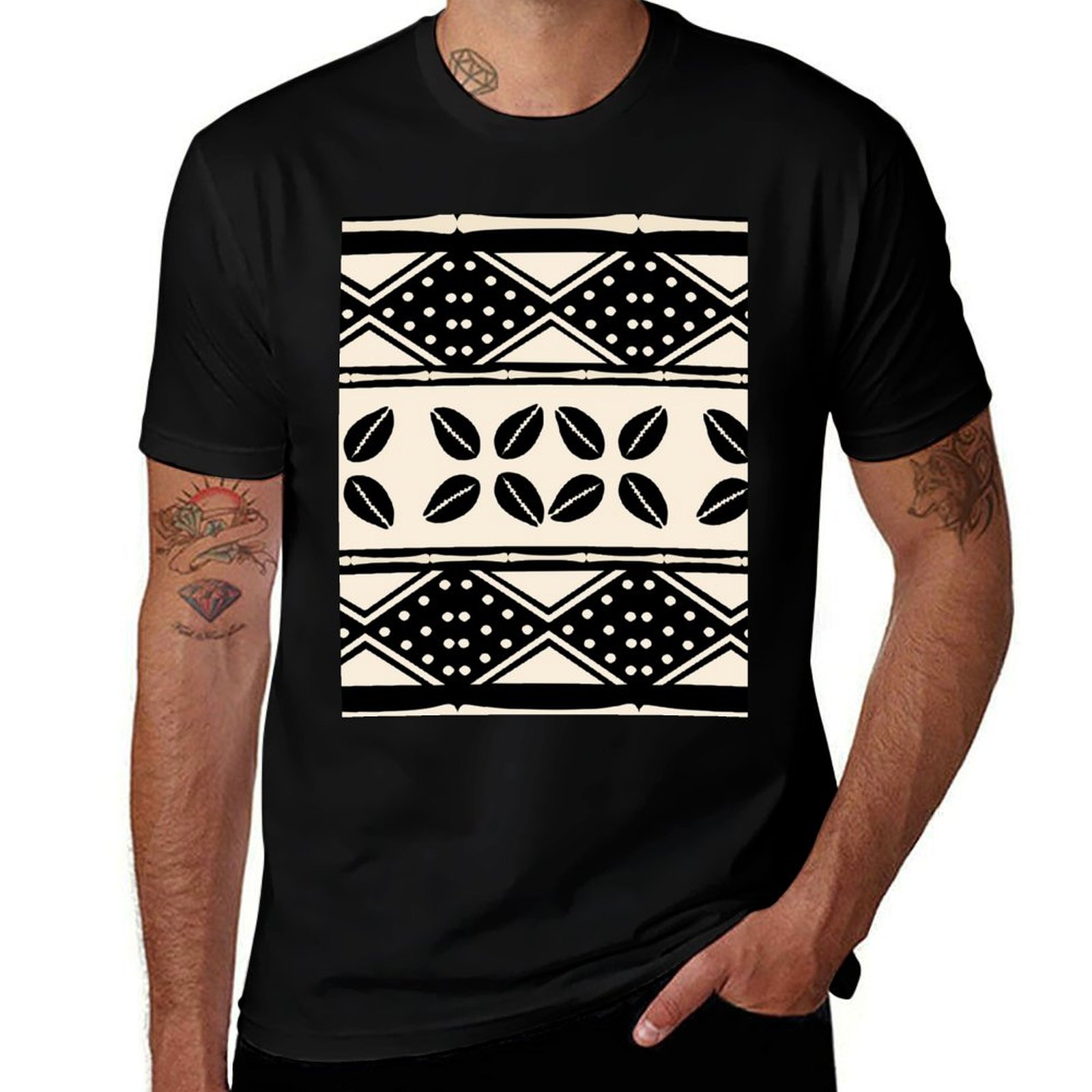 African abstract mud cloth pat - Mudcloth Print Top ulasan dan harga