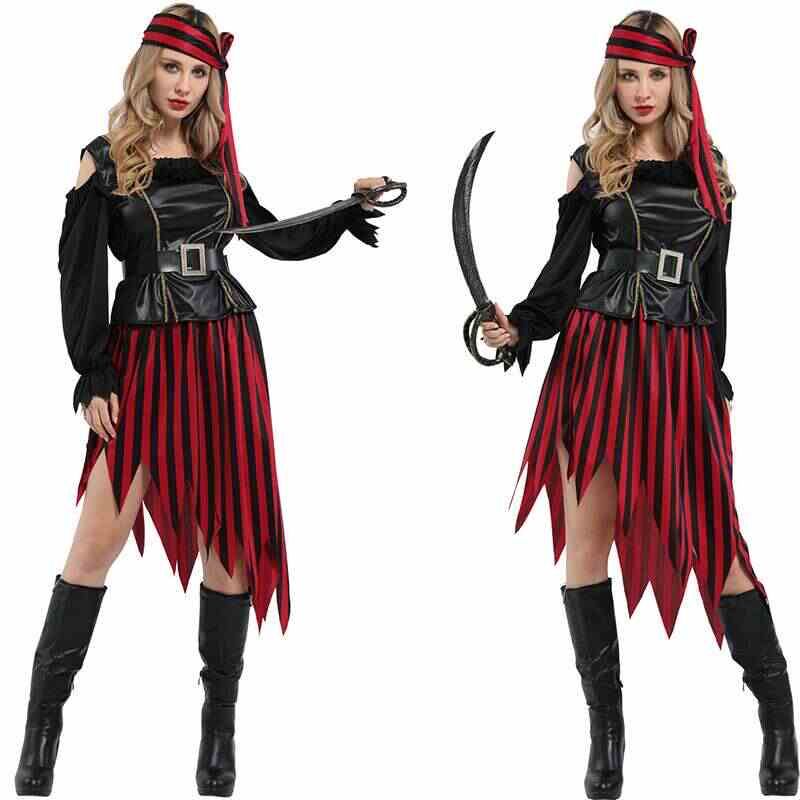 Adult Women's Pirate Costume H - Ethnic Fashion Clothing ulasan dan harga
