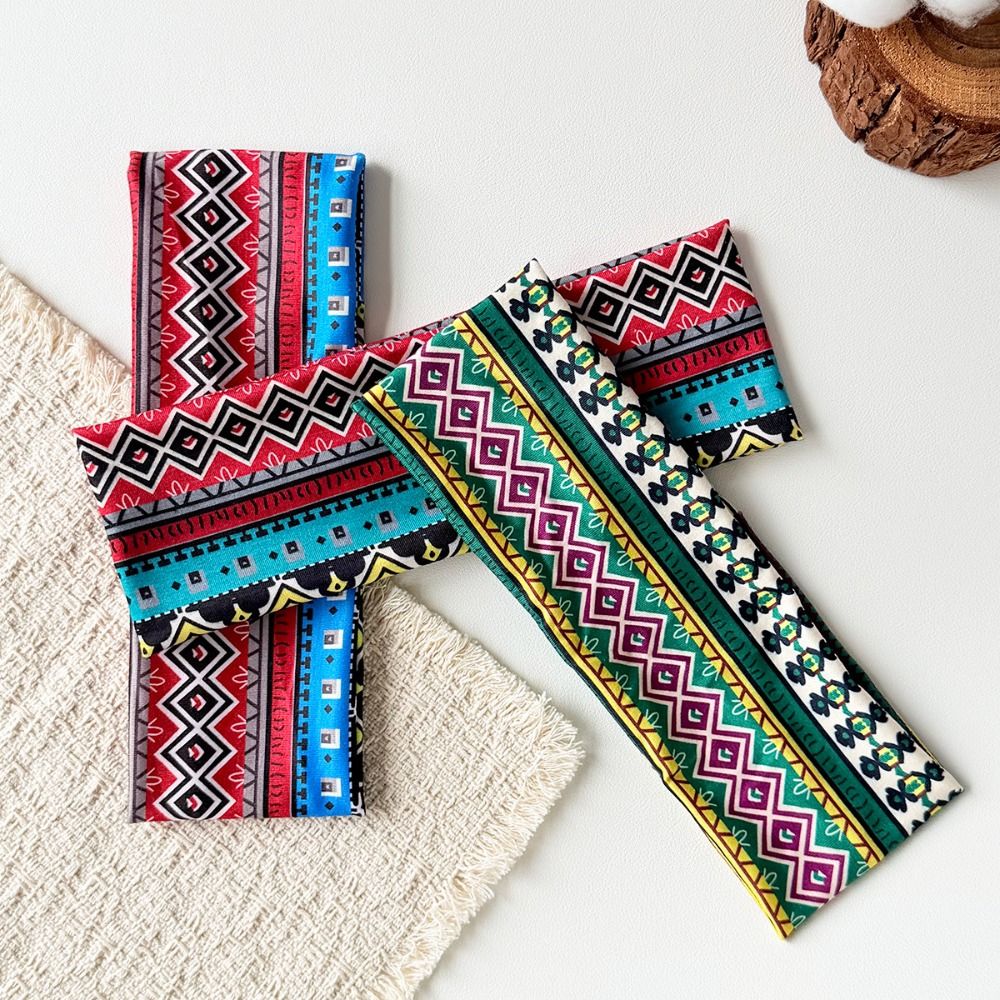 Fashion Ethnic Print Yoga Head - Ethnic Fashion Show ulasan dan harga