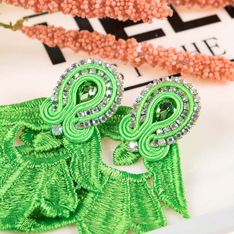 Fashion Women Earrings Jewelle - Ethnic Modern Fashion ulasan dan harga