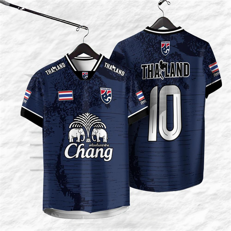 New Thailand Number 10 Jersey  - Thai Silk Blouse ulasan dan harga
