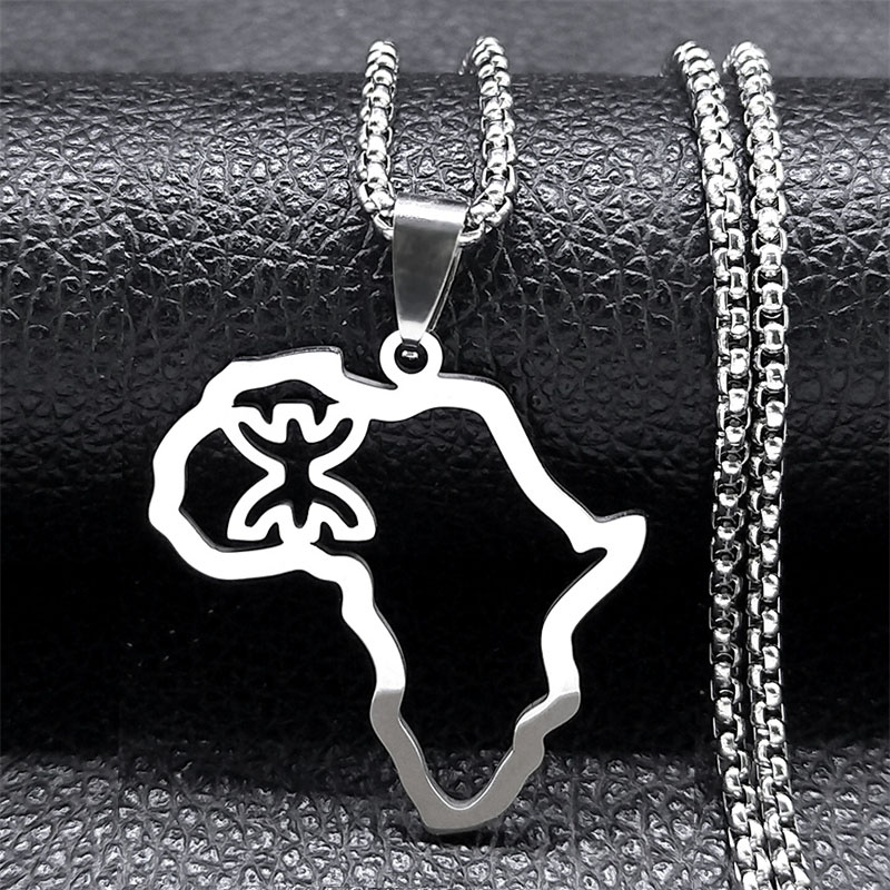 Africa Map Berber Amazigh Neck - Ethnic Fashion Show ulasan dan harga