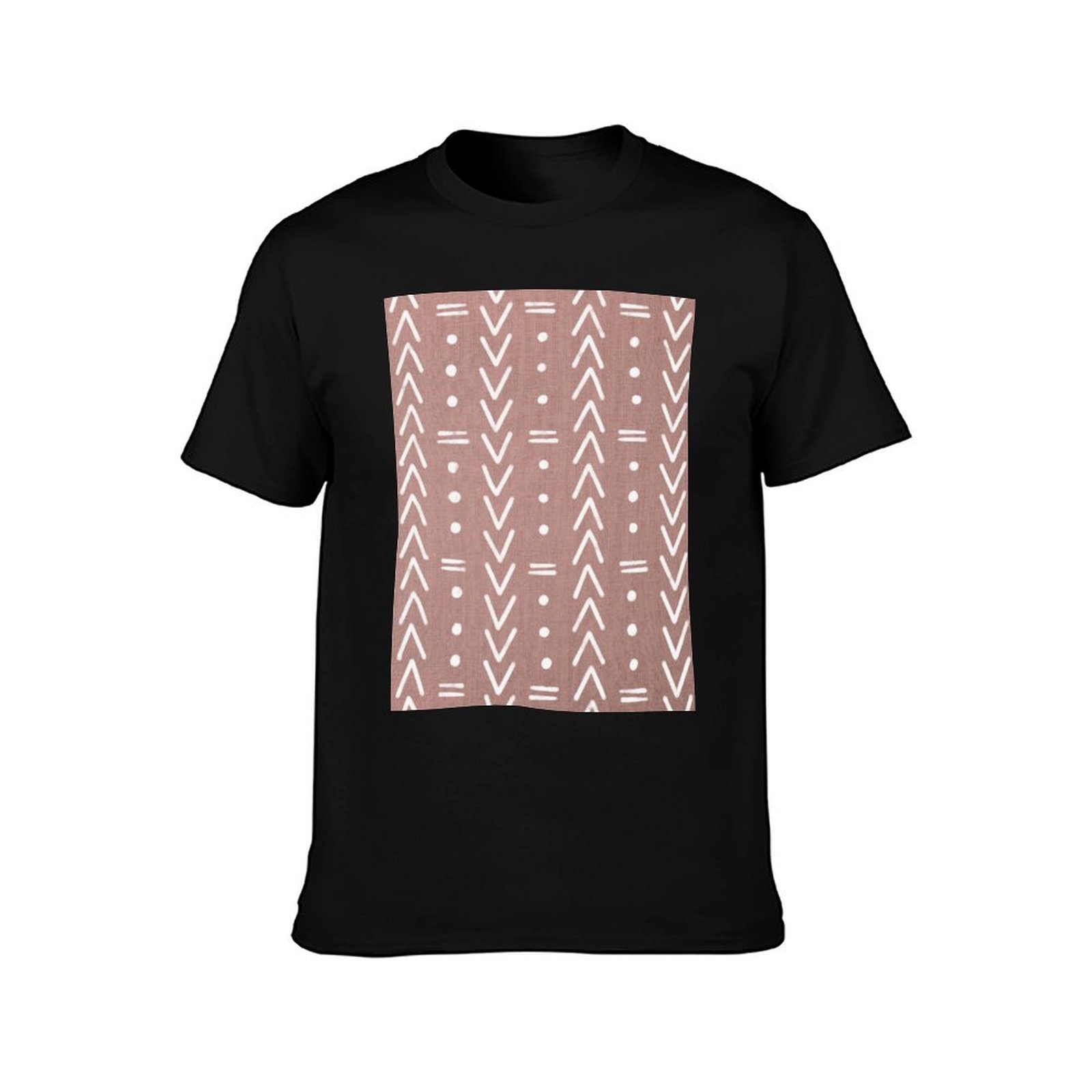 Mudcloth White Geometric Shape - Mudcloth Print Top ulasan dan harga