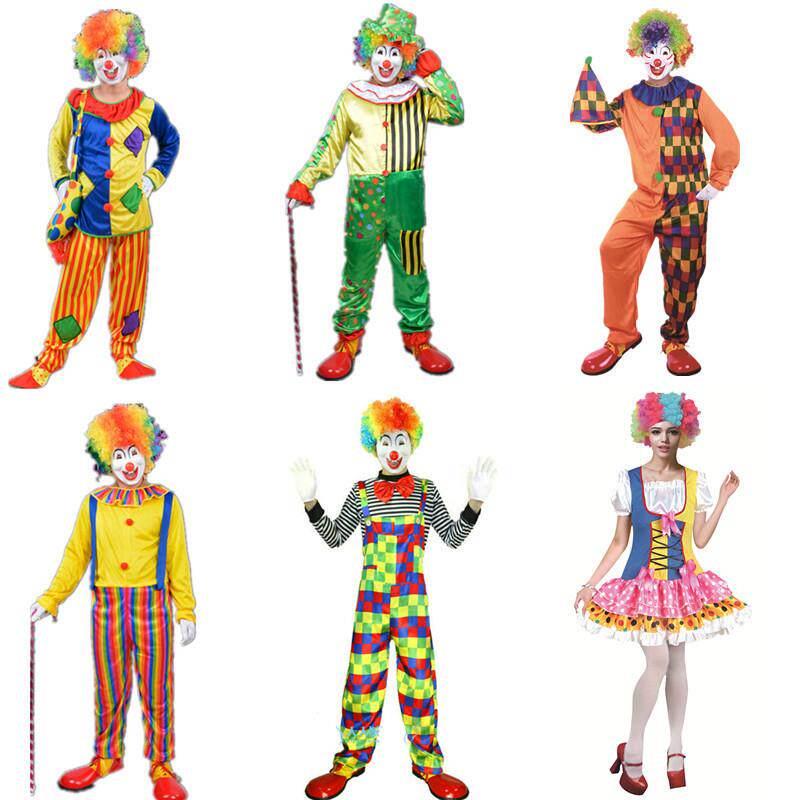 Halloween Clown Costume Ball C - Ethnic Fashion Wear ulasan dan harga
