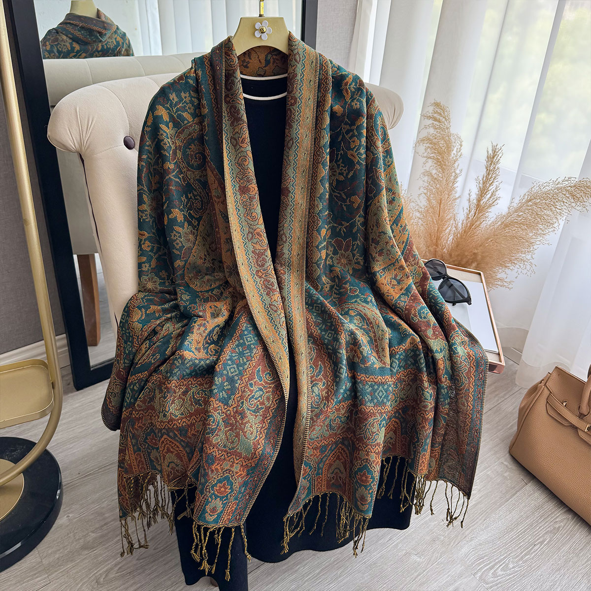 2025 Tassel Blanket Design Eth - Ethnic Fashion Designer ulasan dan harga