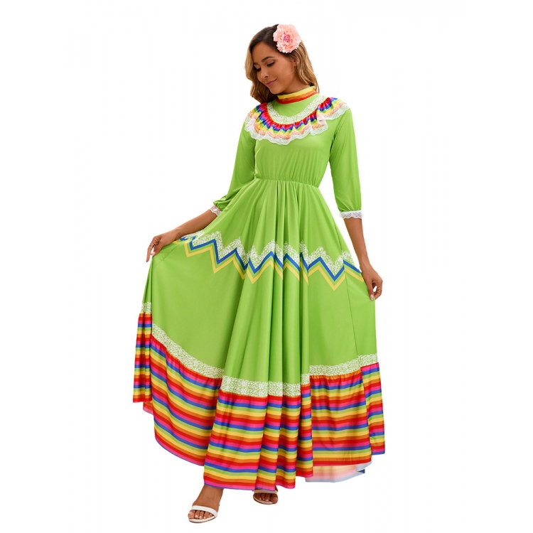 Women's Ethnic Dance Dress wit - Ethnic Fashion Trends 2025 ulasan dan harga
