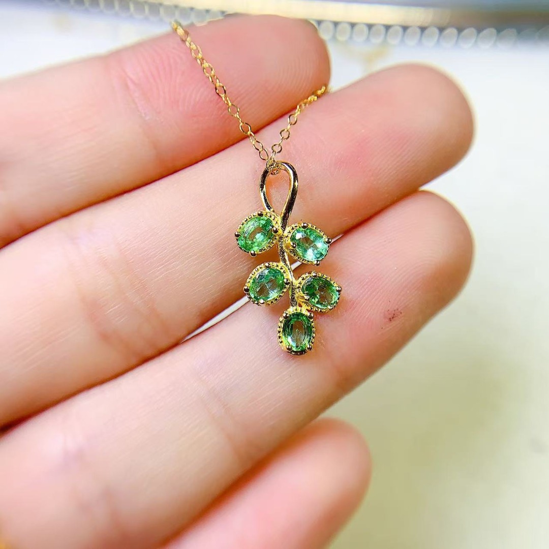 Opulent Genuine Emerald S925 S - Ethnic Fashion Designer ulasan dan harga