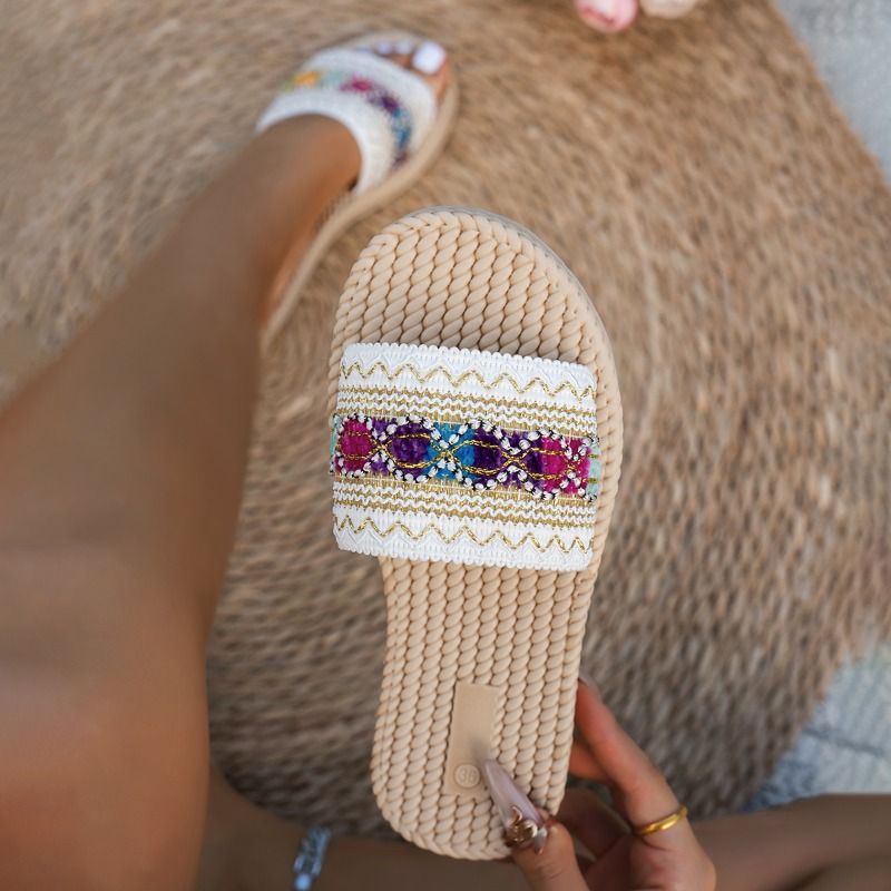 Women Slippers Outdoor Flat De - Ethnic Fashion Designer ulasan dan harga