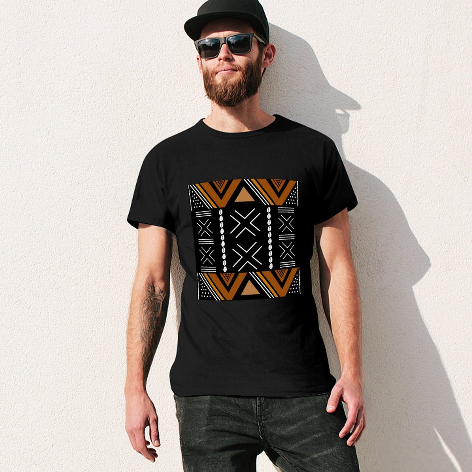 African Mud Cloth Bogolan Desi - Mudcloth Print Top ulasan dan harga