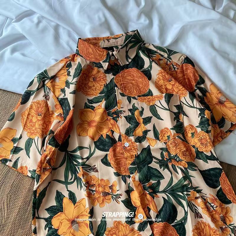 Japanese Thai Retro Hawaii Ora - Thai Silk Blouse ulasan dan harga