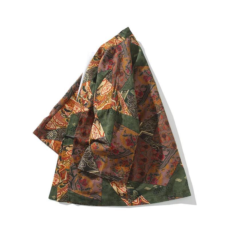 Ethnic Style Print Yukata Men  - Ethnic Fashion For Women ulasan dan harga