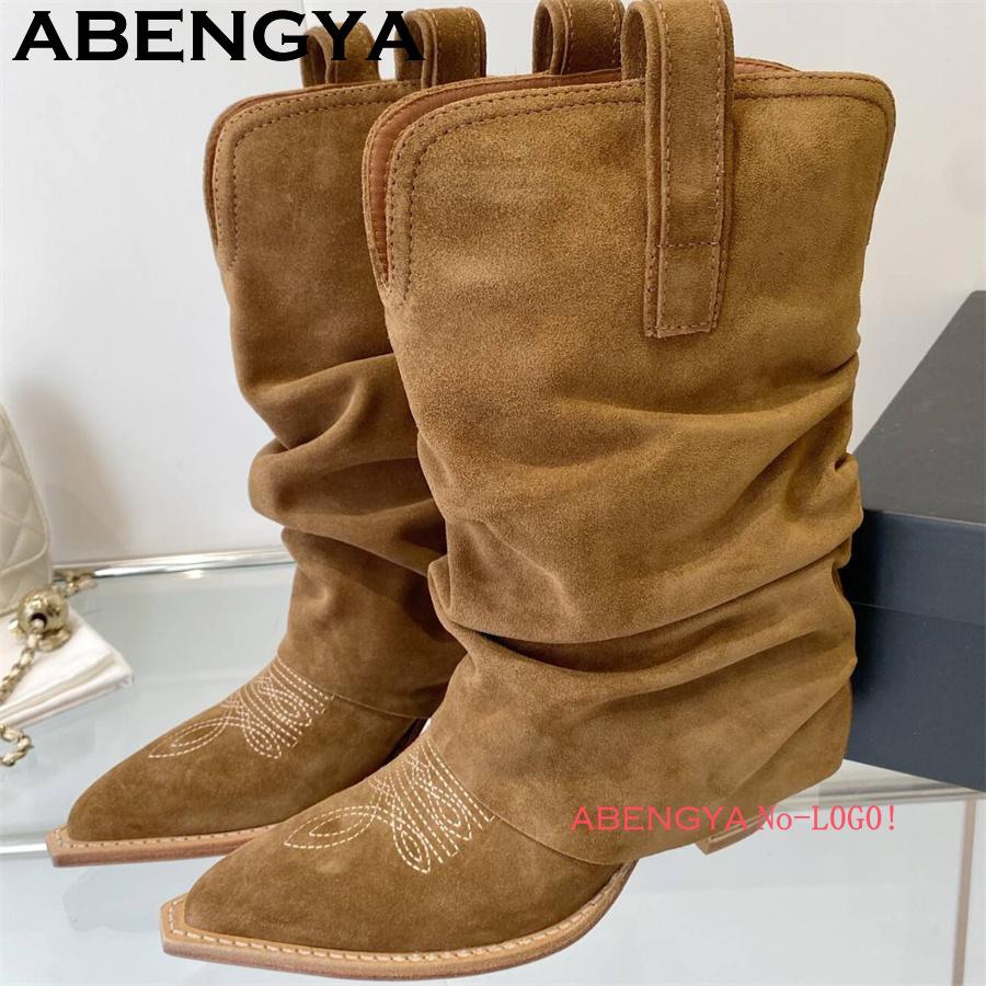 2025 Winter Suede Leather Plea - Ethnic Fashion Week ulasan dan harga